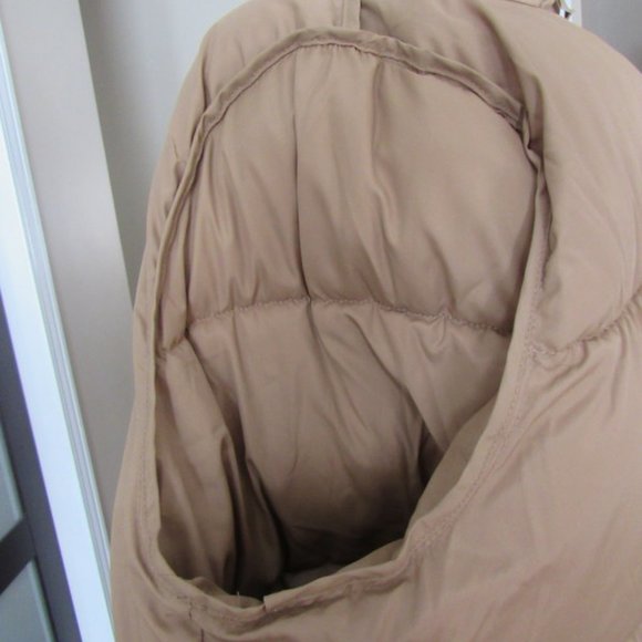 WOMEN'S PUFFER COAT. BEIGE. XL. NWT. - Picture 11 of 13